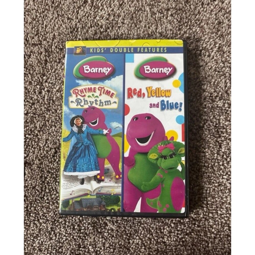 Barney: Rhyme Time Rhythm / Red, Yellow and Blue! Double Feature